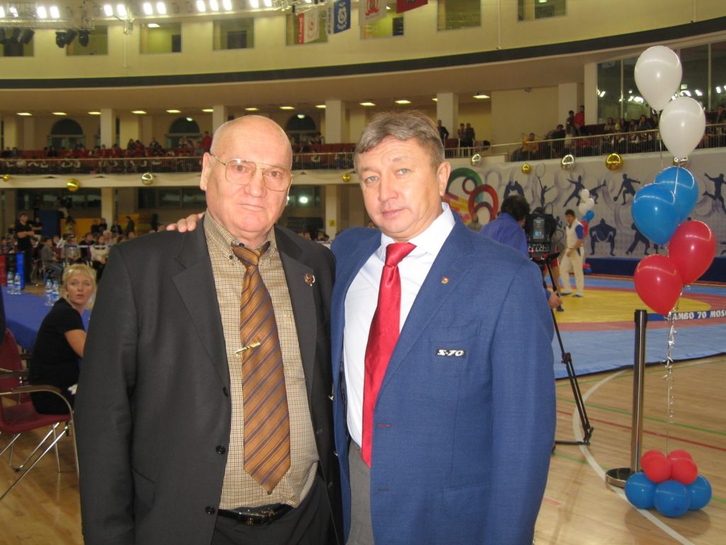 С генеральным директором ГБОУ Центр спорта и образования Самбо-70 Москомспорта Ренатом Лайшевым